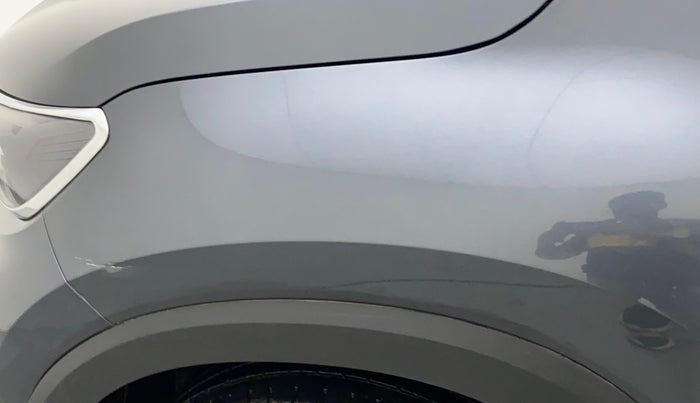 2022 KIA SONET HTK PLUS 1.0 IMT, Petrol, Manual, 11,390 km, Left fender - Slightly dented