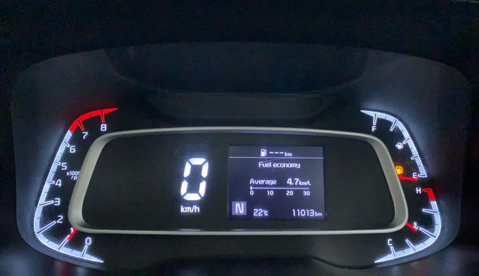 2022 KIA SONET HTK PLUS 1.0 IMT, Petrol, Manual, 11,390 km, Odometer Image