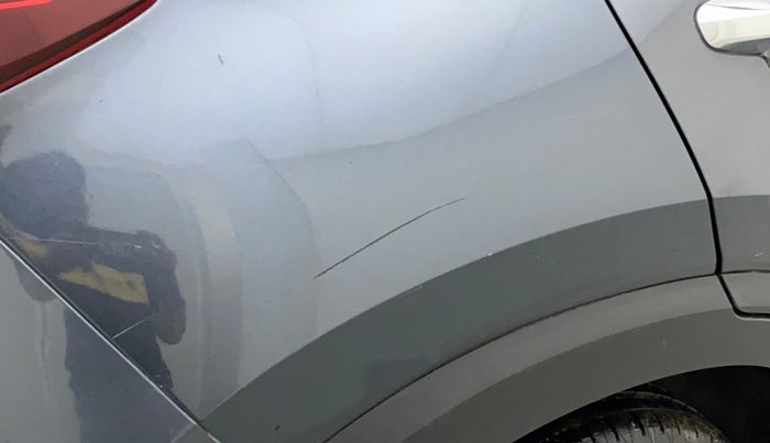 2022 KIA SONET HTK PLUS 1.0 IMT, Petrol, Manual, 11,390 km, Right quarter panel - Minor scratches