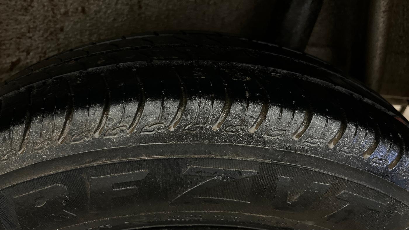 2021 Maruti S PRESSO VXI+, Petrol, Manual, 34,924 km, Left Rear Tyre Tread