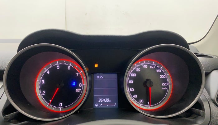 2019 Maruti Swift VXI, Petrol, Manual, 85,386 km, Odometer Image