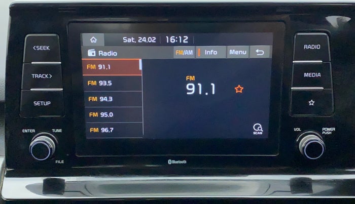 2019 KIA SELTOS HTK PLUS 1.5, Petrol, Manual, 86,050 km, Infotainment System