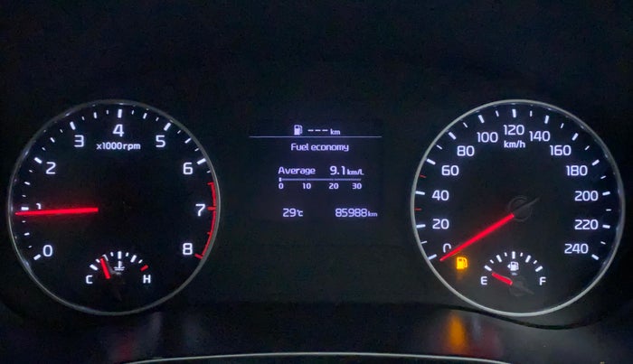 2019 KIA SELTOS HTK PLUS 1.5, Petrol, Manual, 86,050 km, Odometer Image