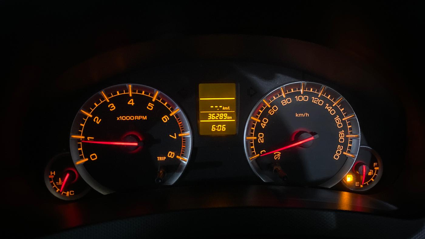 2014 Maruti Swift Dzire VXI, Petrol, Manual, 36,278 km, Odometer Image