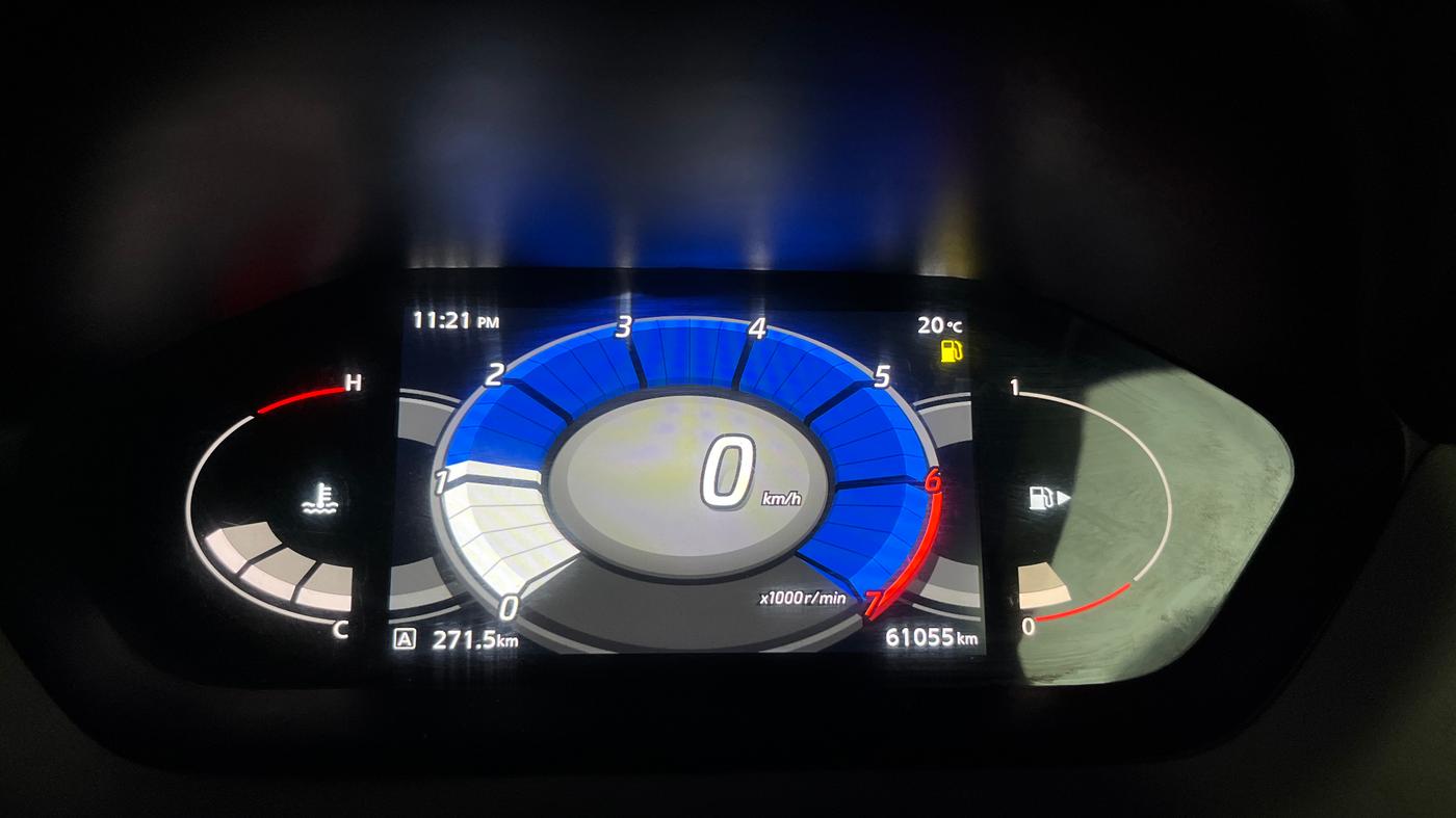2022 Nissan MAGNITE XV DUAL TONE, Petrol, Manual, 61,055 km, Odometer Image