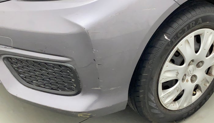 2017 Honda Amaze 1.2L I-VTEC S OPT, Petrol, Manual, 55,541 km, Front bumper - Minor scratches