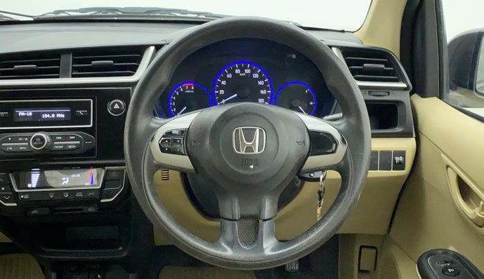 2017 Honda Amaze 1.2L I-VTEC S OPT, Petrol, Manual, 55,541 km, Steering Wheel Close Up