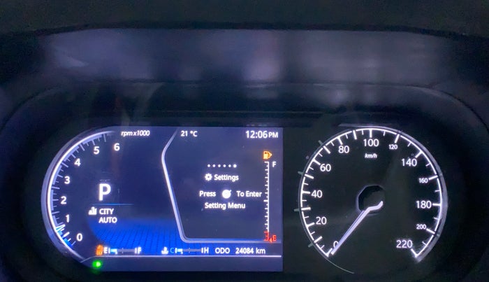 2021 Tata Harrier XZA PLUS 2.0L DARK EDITION, Diesel, Automatic, 24,577 km, Odometer Image