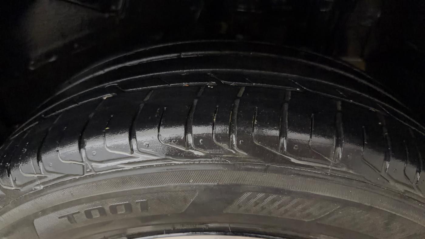 2022 Tata NEXON XZA PLUS PETROL, Petrol, Automatic, 71,950 km, Left Rear Tyre Tread