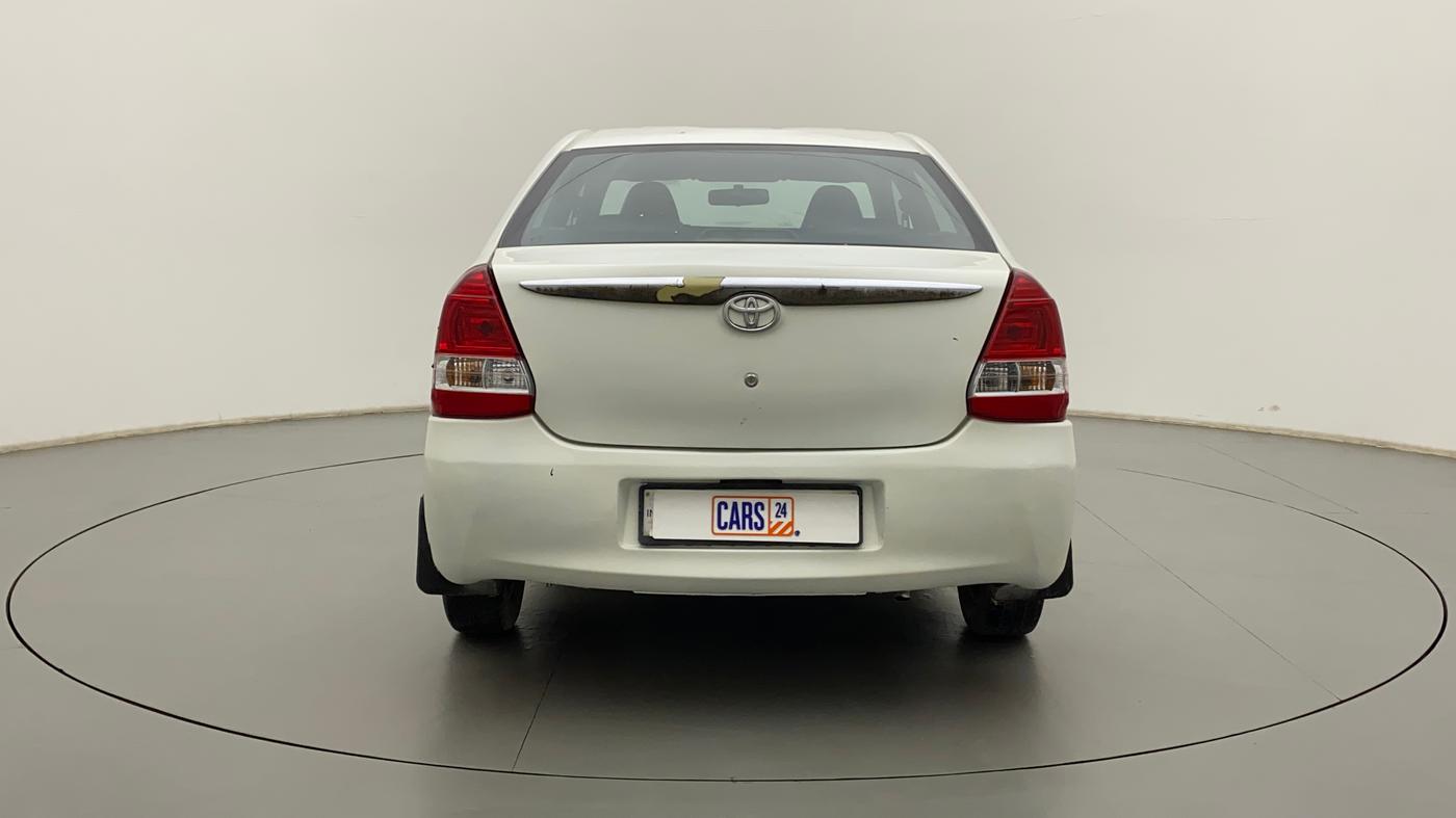 2011 Toyota Etios G, Petrol, Manual, 55,790 km, Back/Rear