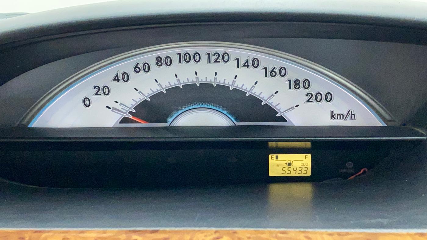 2011 Toyota Etios G, Petrol, Manual, 55,790 km, Odometer Image