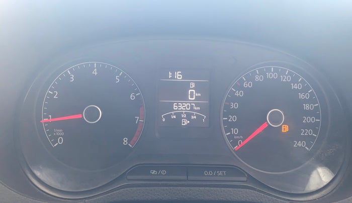 2015 Volkswagen Polo COMFORTLINE 1.2L, Petrol, Manual, 63,170 km, Odometer Image