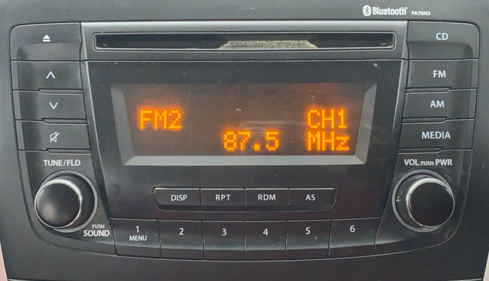 2018 Maruti Celerio ZXI D, Petrol, Manual, 36,873 km, Infotainment System