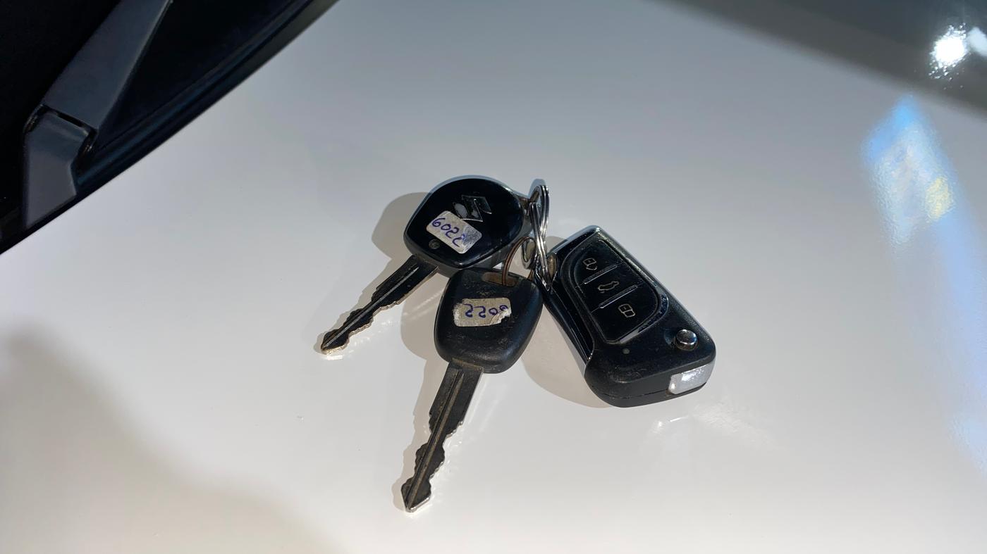 2022 Maruti S PRESSO VXI+, CNG, Manual, 48,172 km, Key Close Up