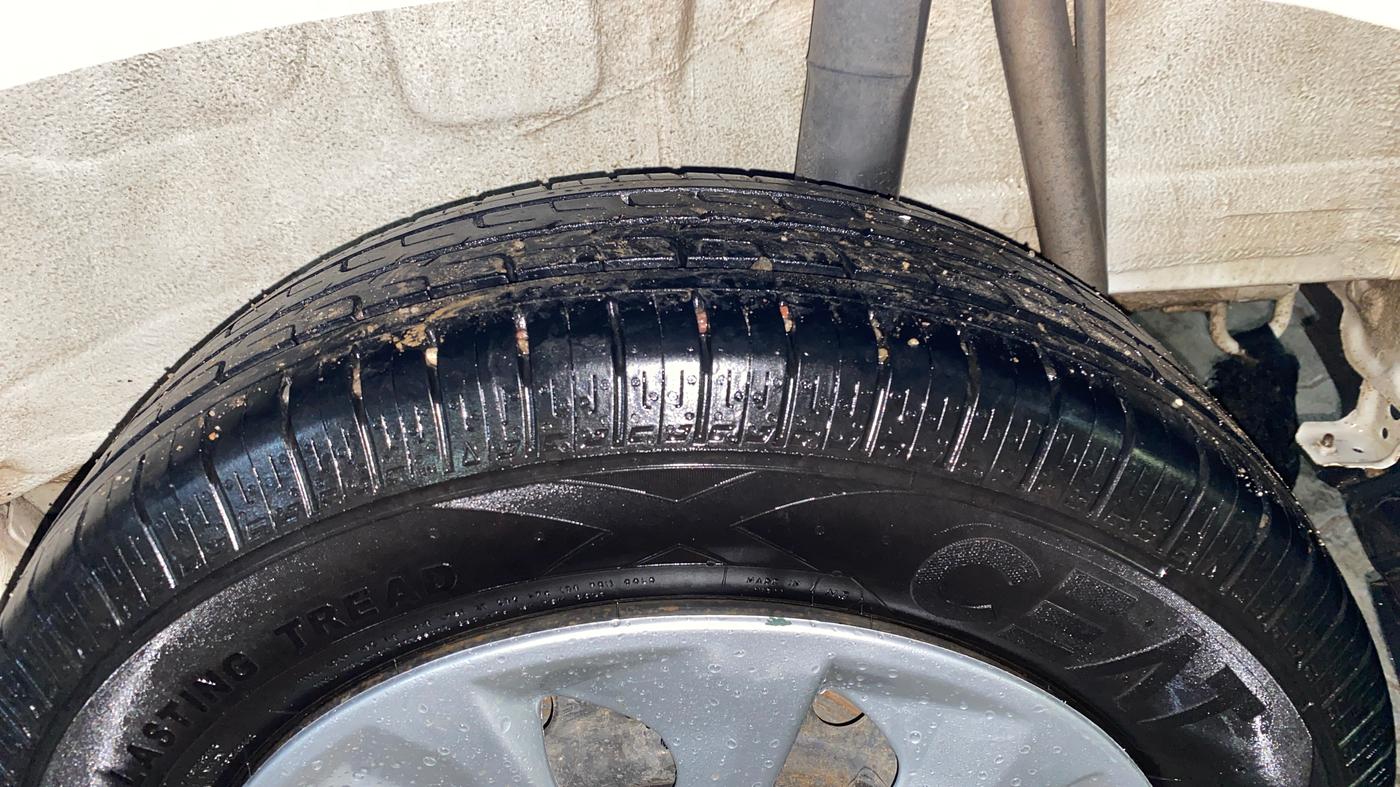 2022 Maruti S PRESSO VXI+, CNG, Manual, 48,172 km, Left Rear Tyre Tread