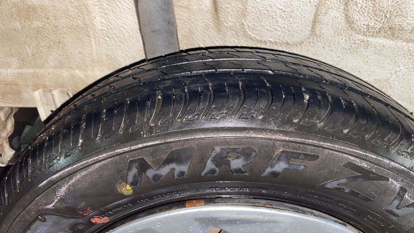 2022 Maruti S PRESSO VXI+, CNG, Manual, 48,172 km, Right Rear Tyre Tread