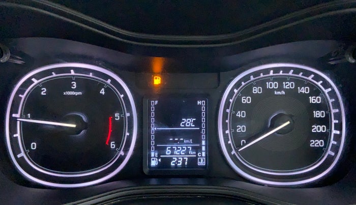 2016 Maruti Vitara Brezza ZDI, Diesel, Manual, 67,707 km, Odometer View