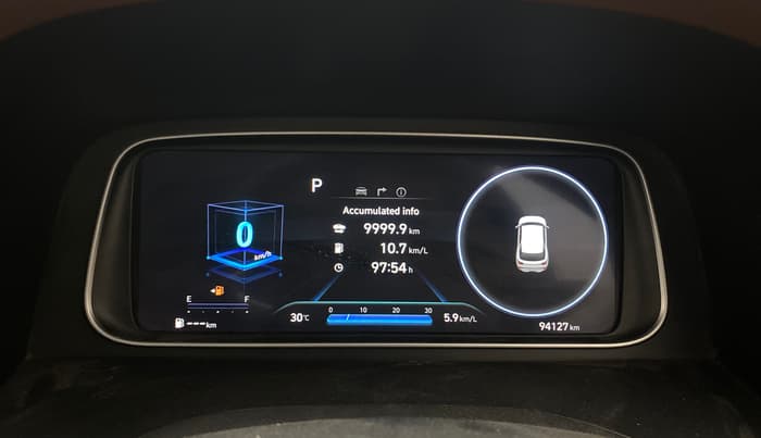 2021 Hyundai ALCAZAR 2.0 SIGNATURE (O) AT 6STR, Petrol, Automatic, 94,090 km, Odometer Image