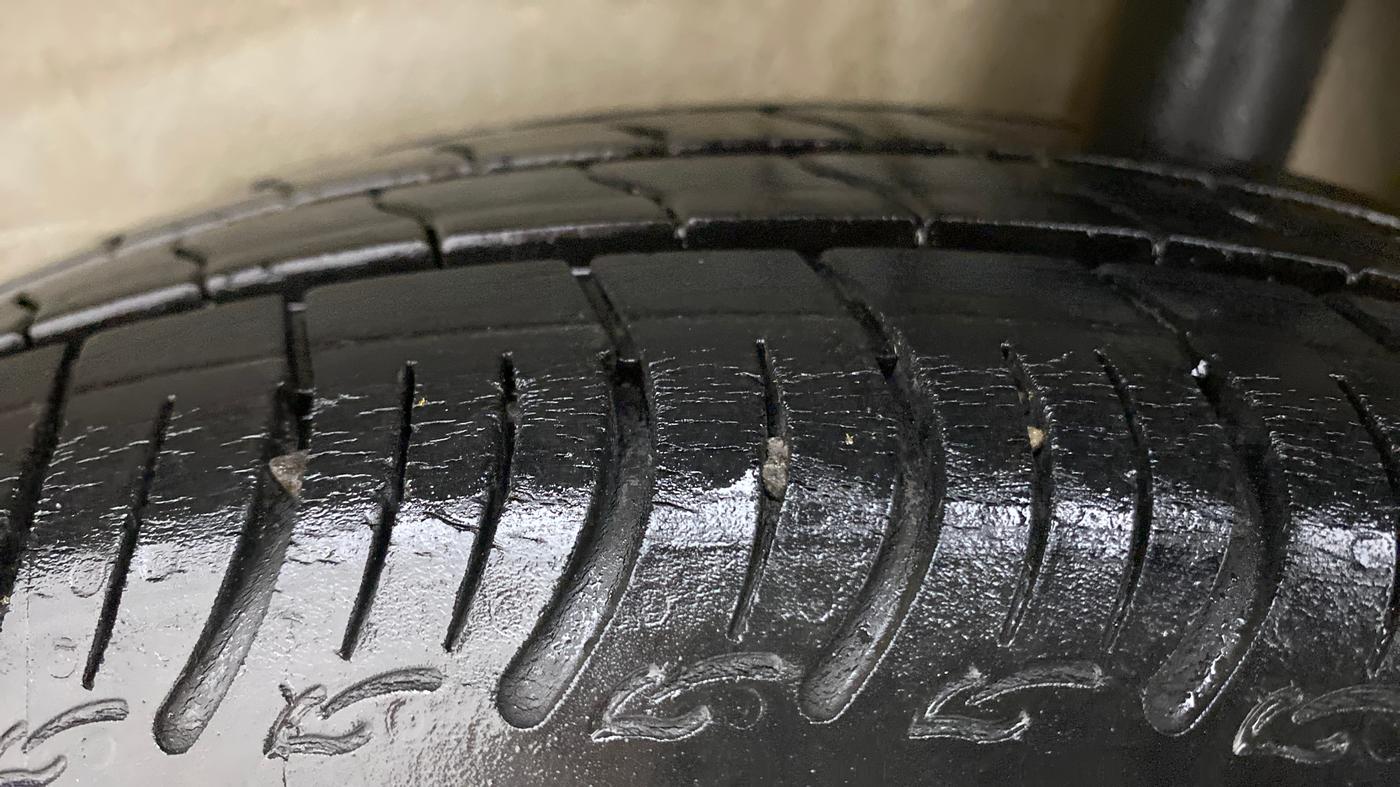 2020 Maruti S PRESSO VXI CNG, CNG, Manual, 35,202 km, Left Rear Tyre Tread