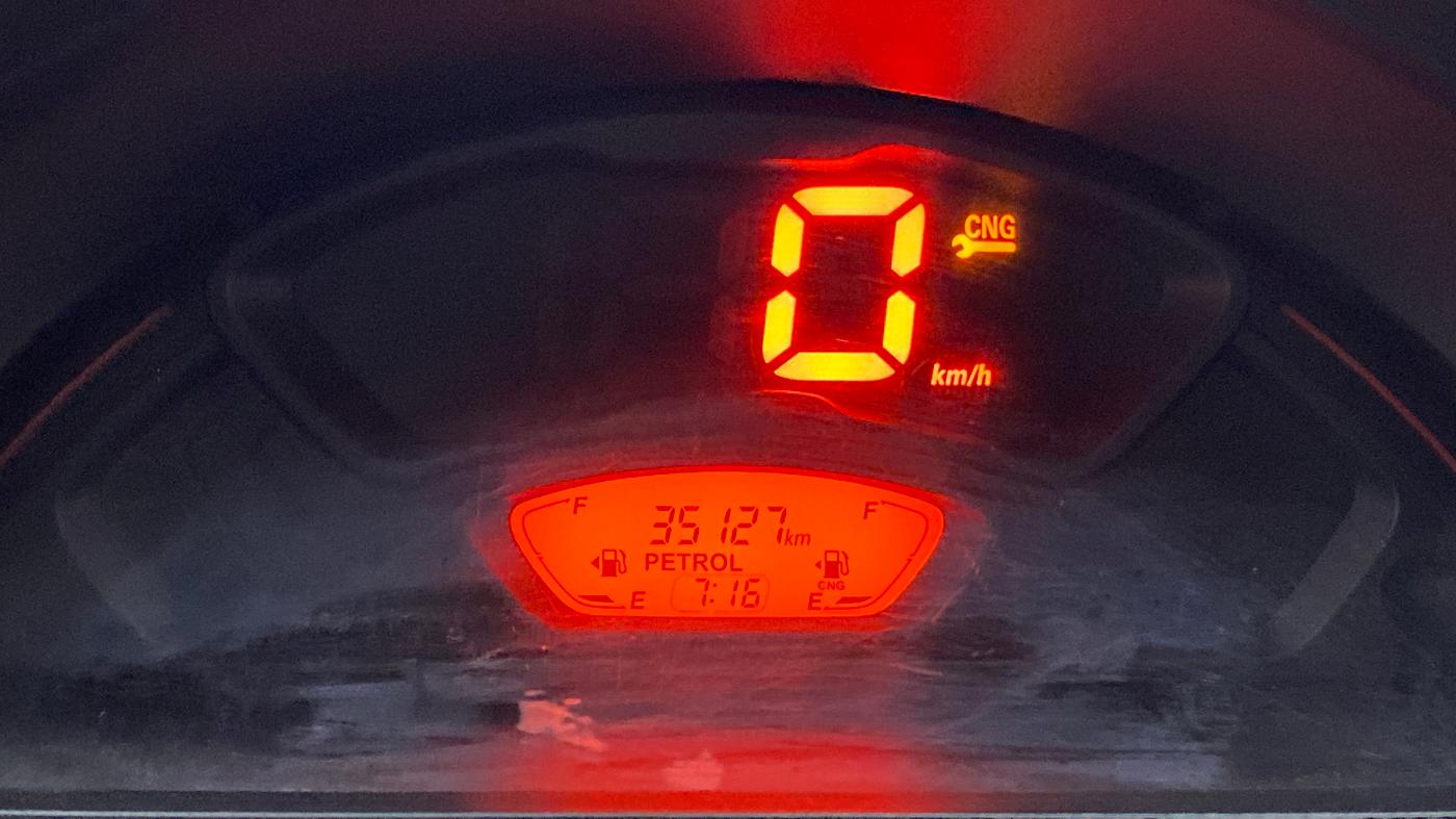 2020 Maruti S PRESSO VXI CNG, CNG, Manual, 35,202 km, Odometer Image