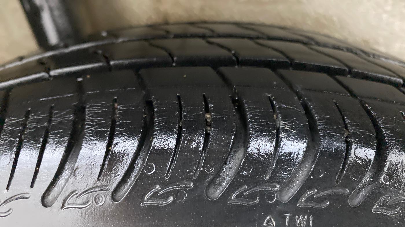 2020 Maruti S PRESSO VXI CNG, CNG, Manual, 35,202 km, Right Rear Tyre Tread