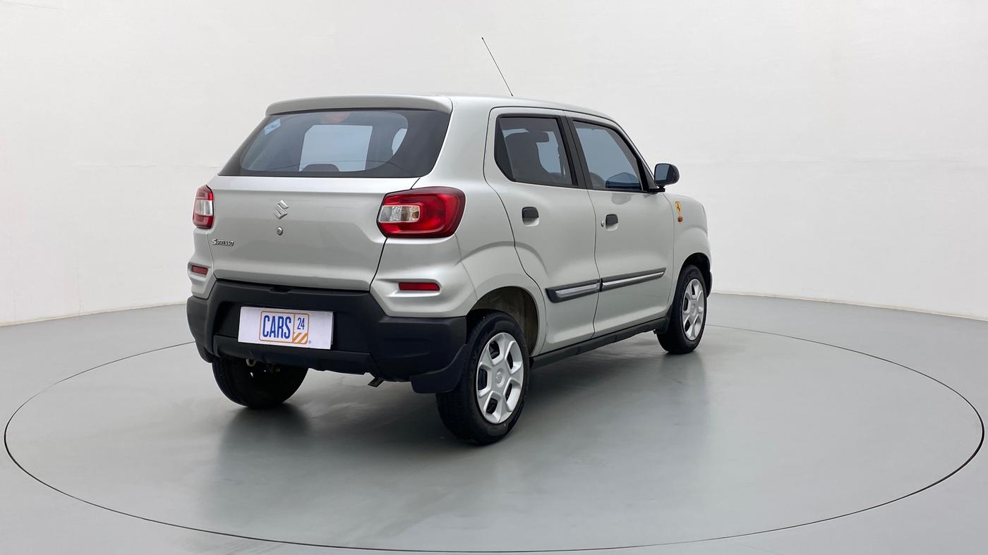 2020 Maruti S PRESSO VXI CNG, CNG, Manual, 35,202 km, Right Back Diagonal