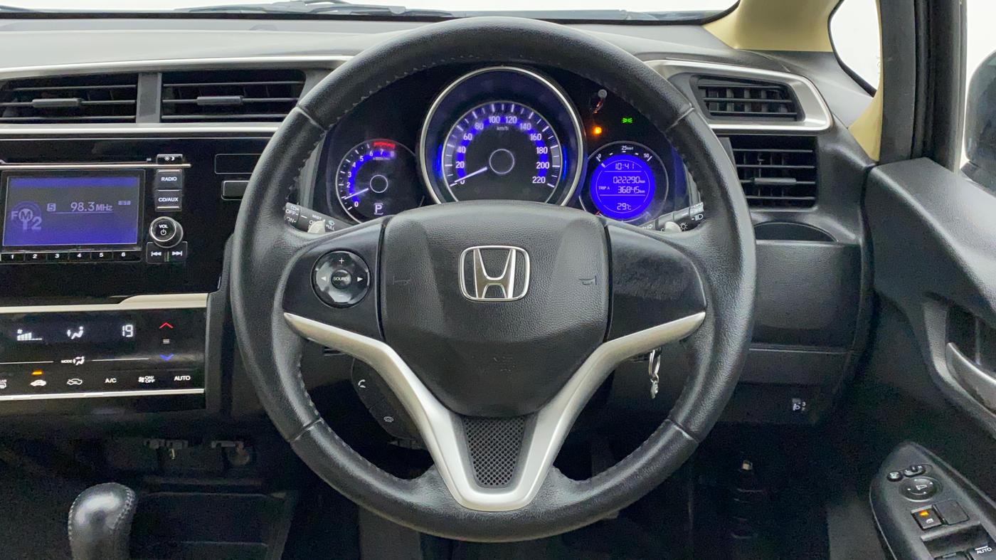 2017 Honda Jazz 1.2L I-VTEC V AT, Petrol, Automatic, 22,289 km, Steering Wheel Close Up