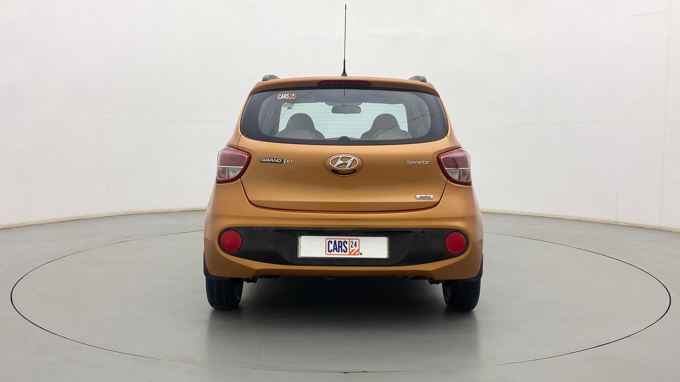 2017 Hyundai Grand i10 SPORTZ (O) AT 1.2 KAPPA VTVT, Petrol, Automatic, 23,270 km, Back/Rear