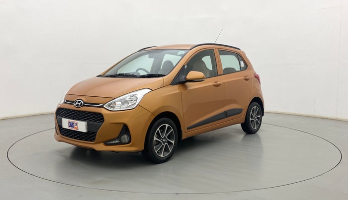 2017 Hyundai Grand i10 SPORTZ (O) AT 1.2 KAPPA VTVT, Petrol, Automatic, 23,270 km, Left Front Diagonal