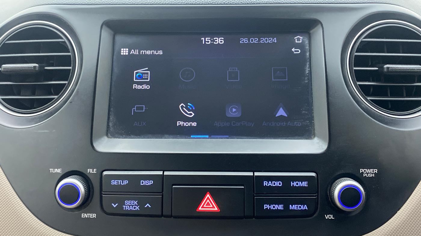 2017 Hyundai Grand i10 SPORTZ (O) AT 1.2 KAPPA VTVT, Petrol, Automatic, 23,270 km, Apple CarPlay and Android Auto