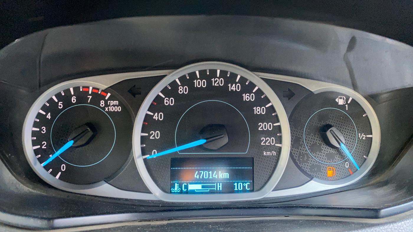 2020 Ford New Figo TITANIUM 1.2 PETROL MT, Petrol, Manual, 46,415 km, Odometer Image