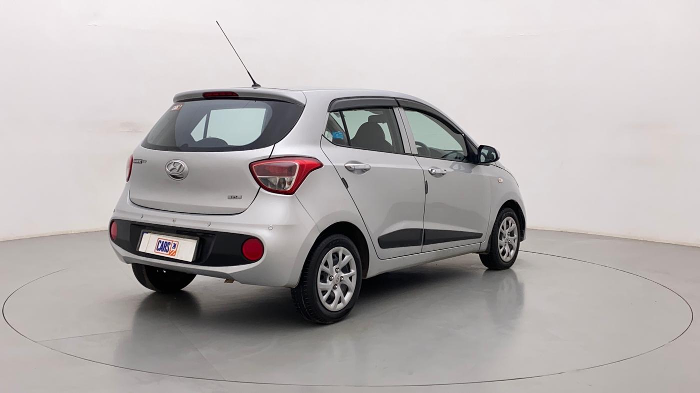 2017 Hyundai Grand i10 MAGNA 1.2 KAPPA VTVT, Petrol, Manual, 63,506 km, Right Back Diagonal