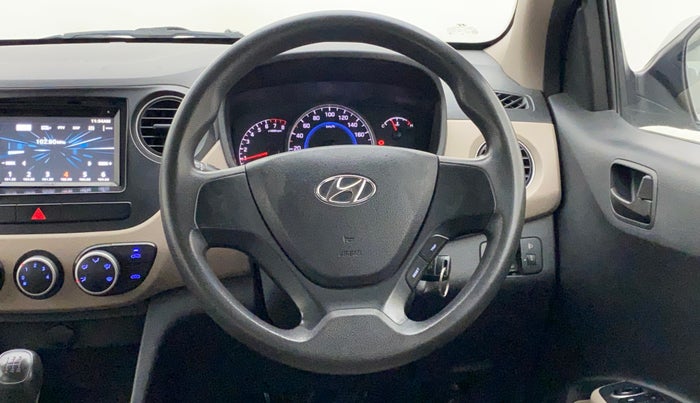 2017 Hyundai Grand i10 MAGNA 1.2 KAPPA VTVT, Petrol, Manual, 63,506 km, Steering Wheel Close Up