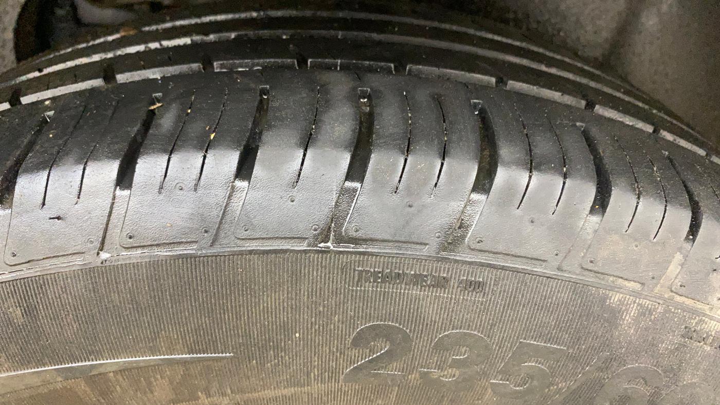 2021 Tata Safari XZ PLUS, Diesel, Manual, 1,20,494 km, Left Rear Tyre Tread