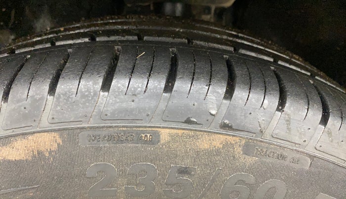 2021 Tata Safari XZ PLUS, Diesel, Manual, 1,20,494 km, Left Front Tyre Tread