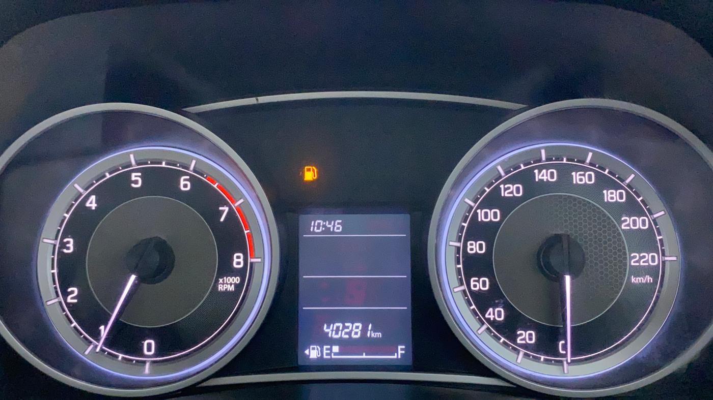 2021 Maruti Dzire VXI, Petrol, Manual, 40,281 km, Odometer Image