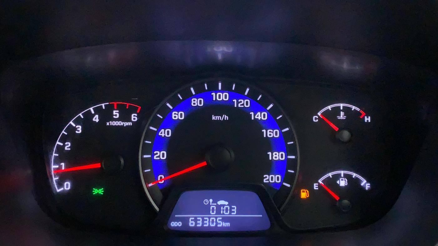 2019 Hyundai Xcent SX 1.2 CRDI, Diesel, Manual, 63,305 km, Odometer Image