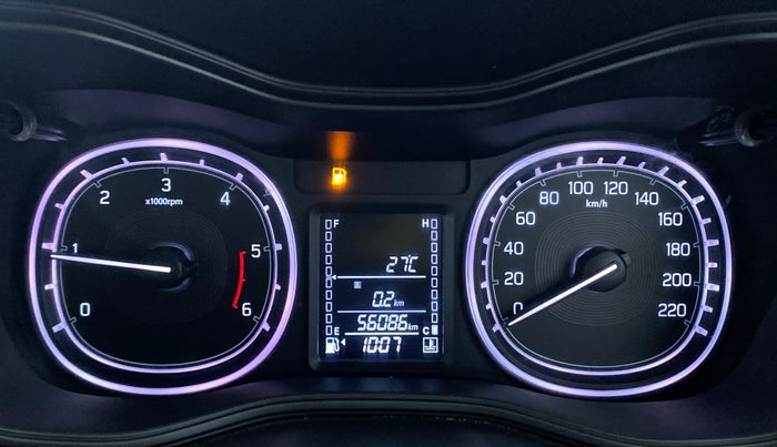 2017 Maruti Vitara Brezza ZDI PLUS DUAL TONE, Diesel, Manual, 56,086 km, Odometer Image