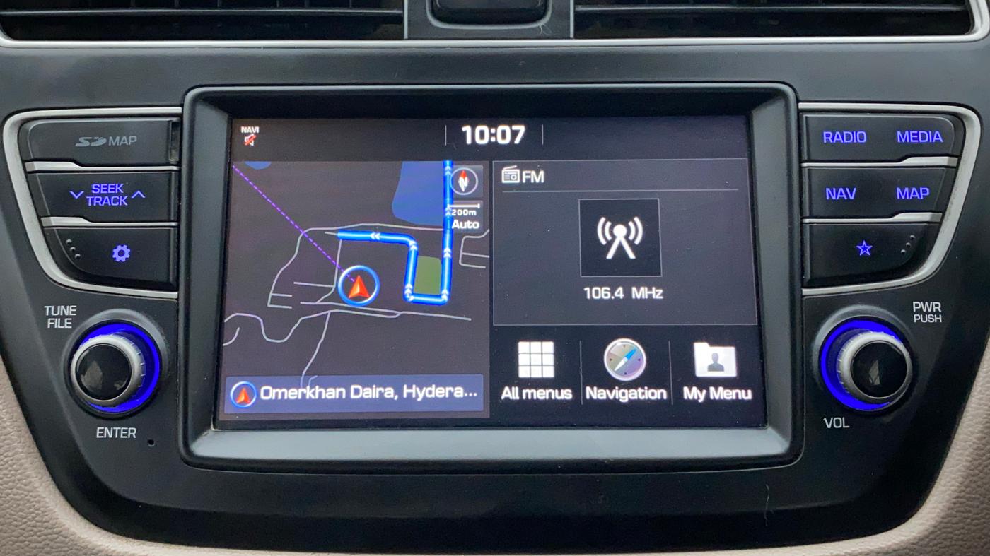 2019 Hyundai Elite i20 ASTA (O) CVT, Petrol, Automatic, 45,276 km, Infotainment System
