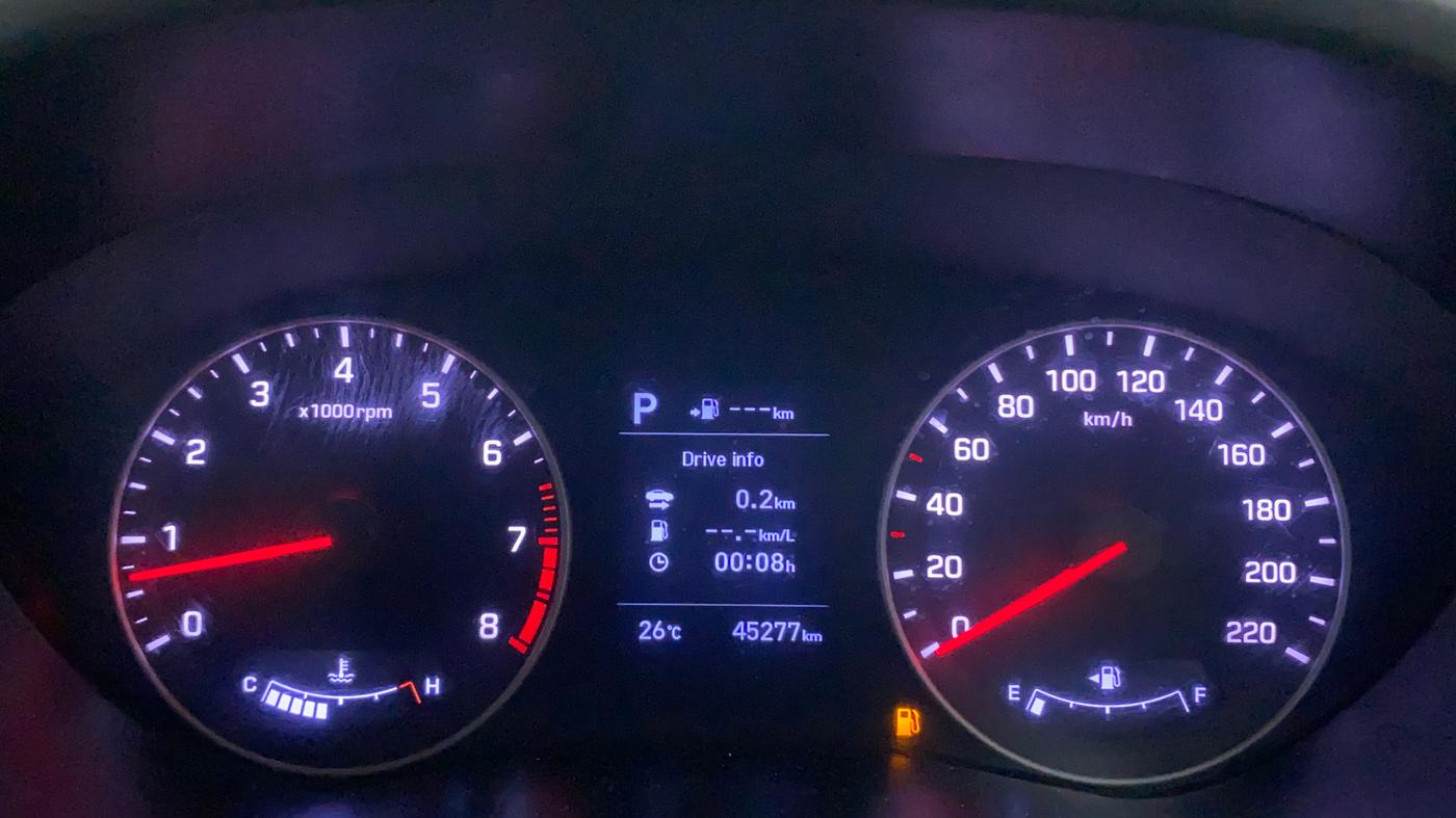 2019 Hyundai Elite i20 ASTA (O) CVT, Petrol, Automatic, 45,276 km, Odometer Image