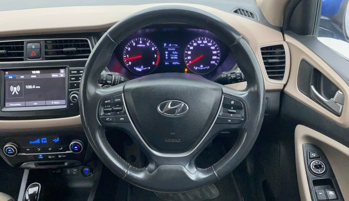 2019 Hyundai Elite i20 ASTA (O) CVT, Petrol, Automatic, 45,276 km, Steering Wheel Close Up
