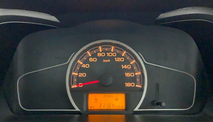 2021 Maruti Alto LXI OPT CNG, CNG, Manual, 31,164 km, Odometer Image