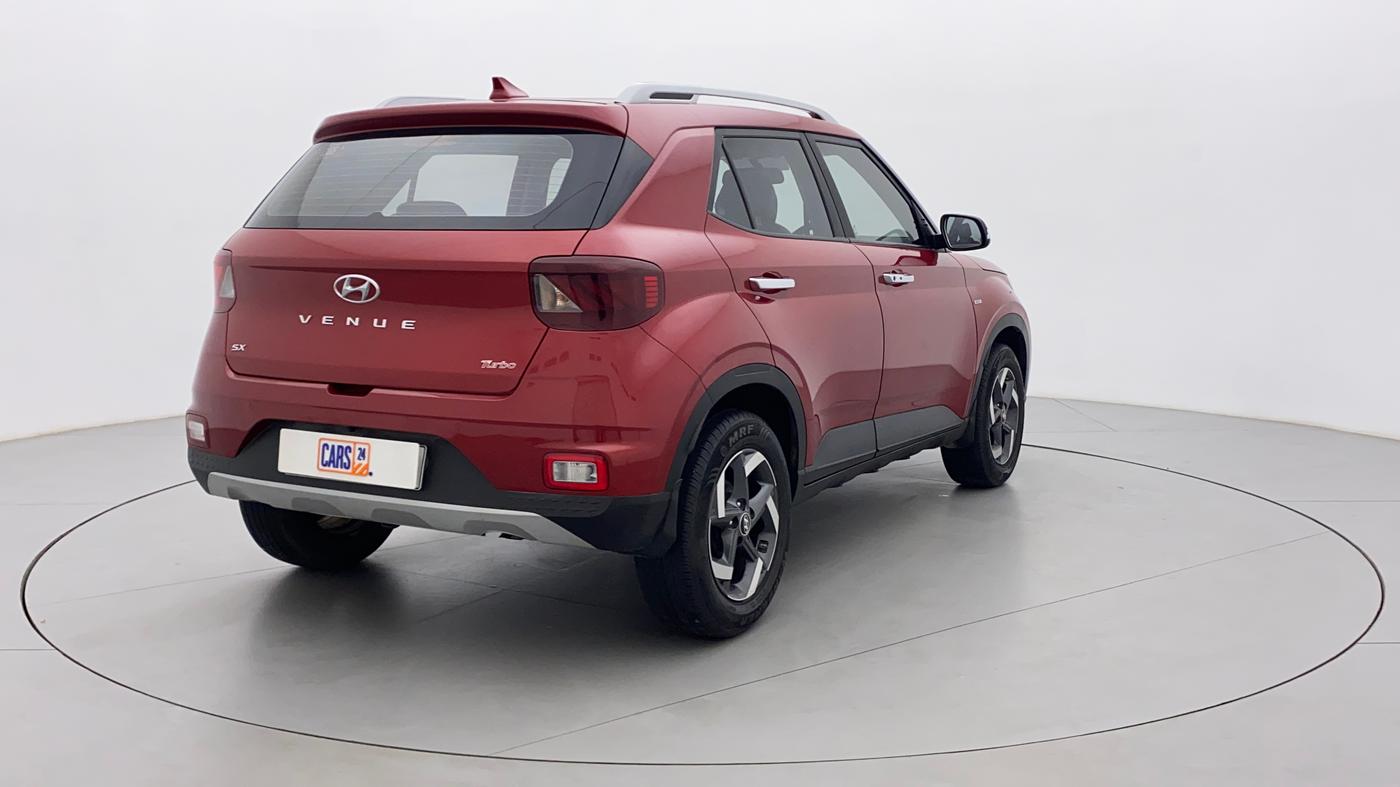 2020 Hyundai VENUE SX PLUS 1.0 TURBO DCT, Petrol, Automatic, 22,328 km, Right Back Diagonal