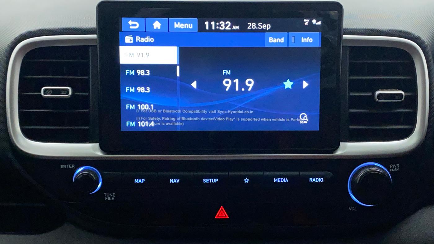 2020 Hyundai VENUE SX PLUS 1.0 TURBO DCT, Petrol, Automatic, 22,328 km, Infotainment System