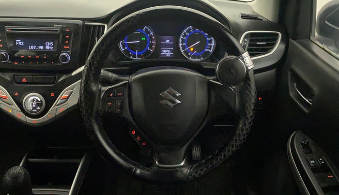 2017 Maruti Baleno DELTA PETROL 1.2, Petrol, Manual, 45,872 km, Steering Wheel Close Up