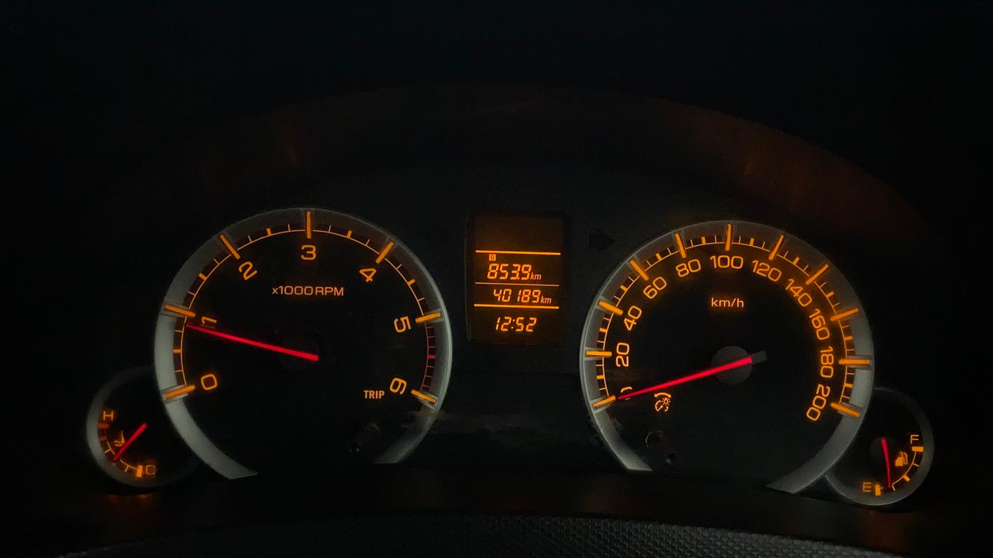 2014 Maruti Swift VDI, Diesel, Manual, 40,263 km, Odometer Image