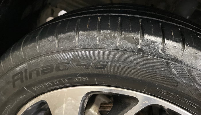 2019 Maruti Baleno ZETA PETROL 1.2, Petrol, Manual, 50,701 km, Left Front Tyre Tread