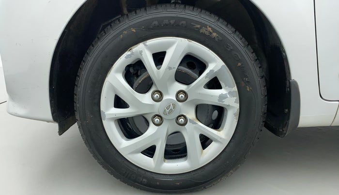 2017 Hyundai Grand i10 SPORTZ 1.2 KAPPA VTVT, Petrol, Manual, 74,968 km, Left Front Wheel