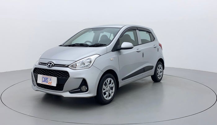 2017 Hyundai Grand i10 SPORTZ 1.2 KAPPA VTVT, Petrol, Manual, 74,968 km, Left Front Diagonal