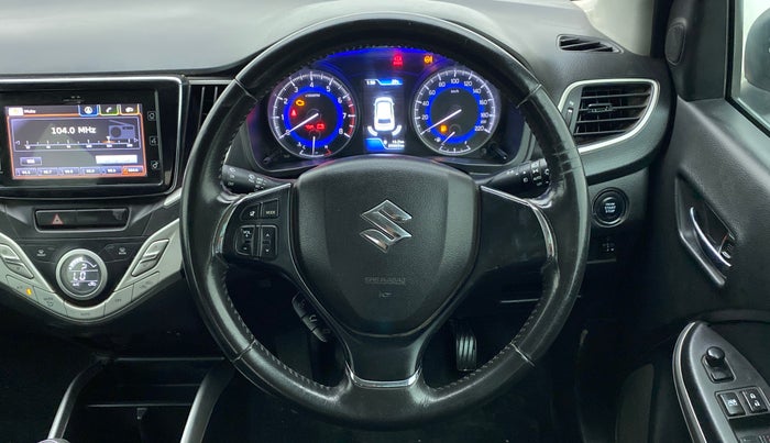 2016 Maruti Baleno ALPHA 1.2 K12, Petrol, Manual, 65,818 km, Steering Wheel Close Up